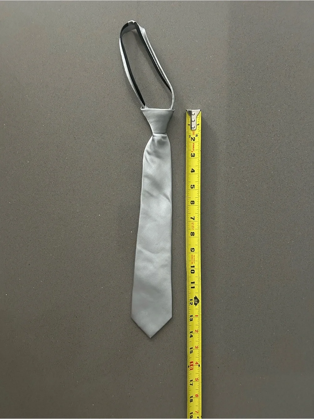 Adjustable Silver Necktie Kids …